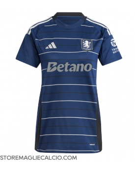 Aston Villa Maglia Gara Terza Repliche 2024-25 Donna Maniche Corte